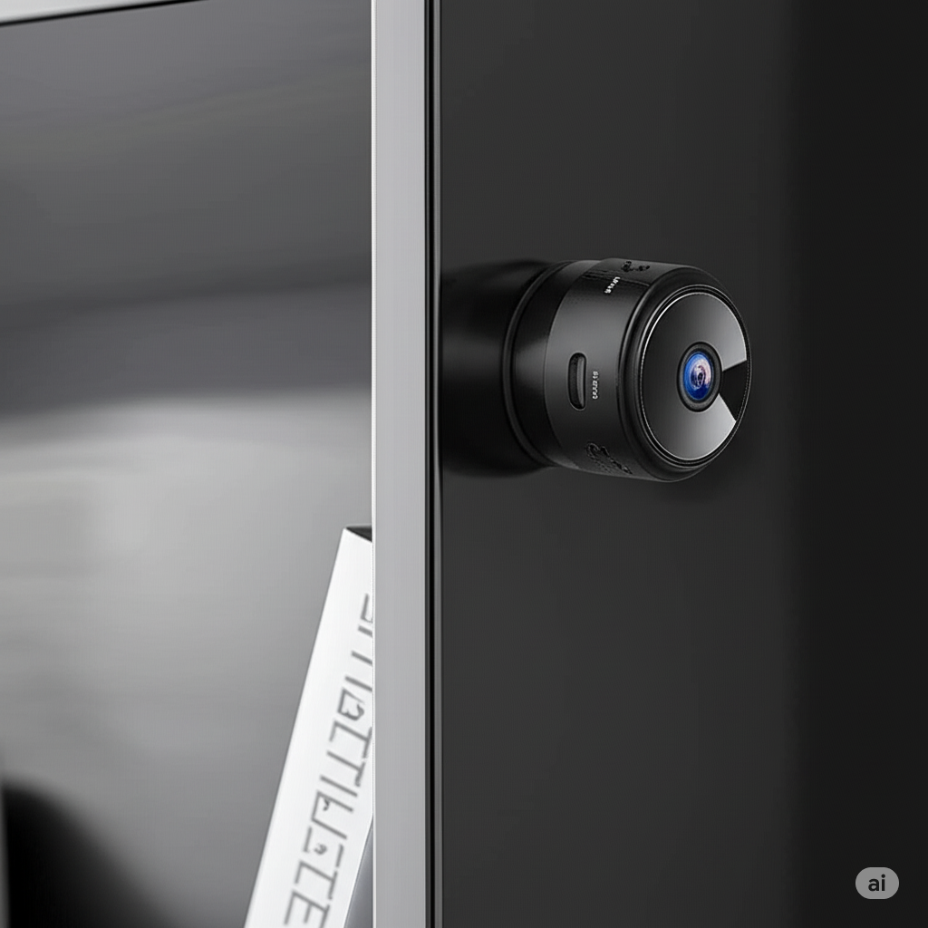 Mini Wireless WiFi Spy Camera, Night Vision, Motion Detection & Portable Security 1080P