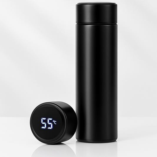 Smart LED Temperature Display Water Bottle – Hot & Cold, 500ml