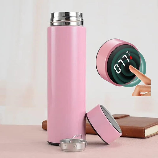 Smart LED Temperature Display Water Bottle – Hot & Cold, 500ml