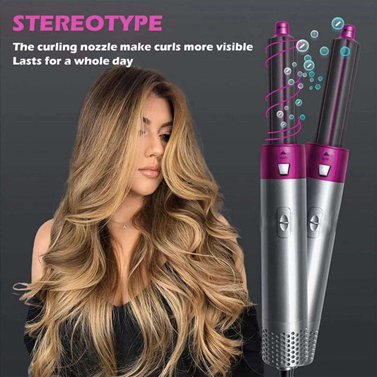 5 in 1 Multifunctional Hair Dryer Styling Tool| Hair Comb | Hair Curler