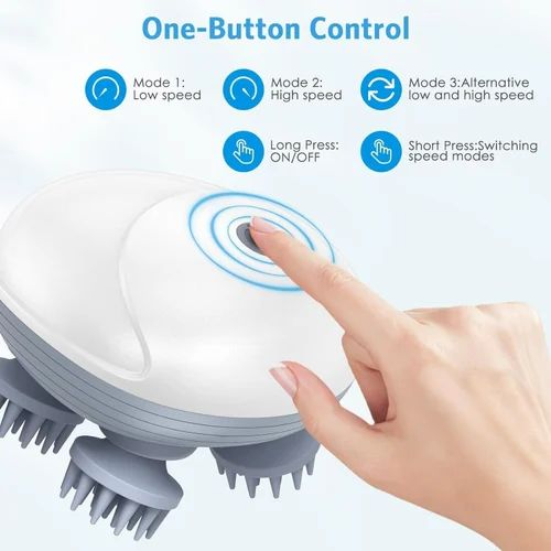 Smart Electric Scalp Massager | Rechargeable and Handheld Massager